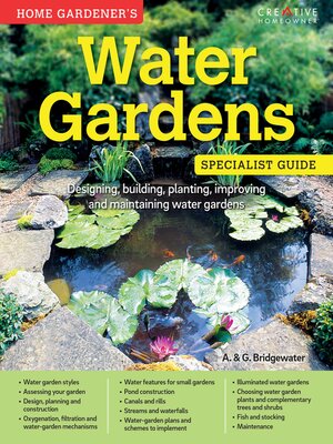 cover image of Home Gardener's Water Gardens